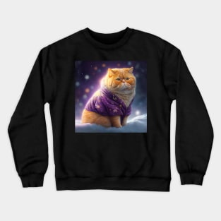 Golden British Shorthair Crewneck Sweatshirt